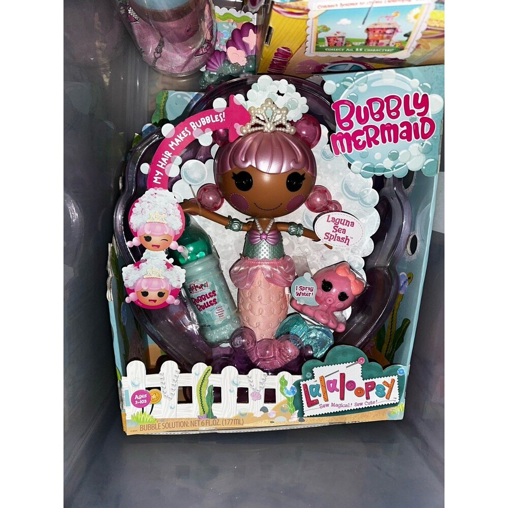 Lalaloopsy Bubbly Mermaid Laguna Seasplash w Octopus